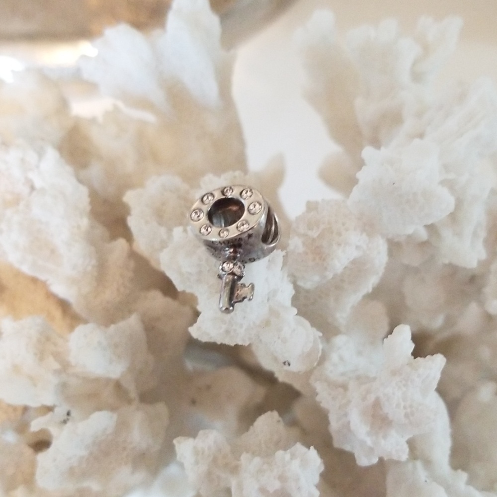 Chamilia silver "key" bead